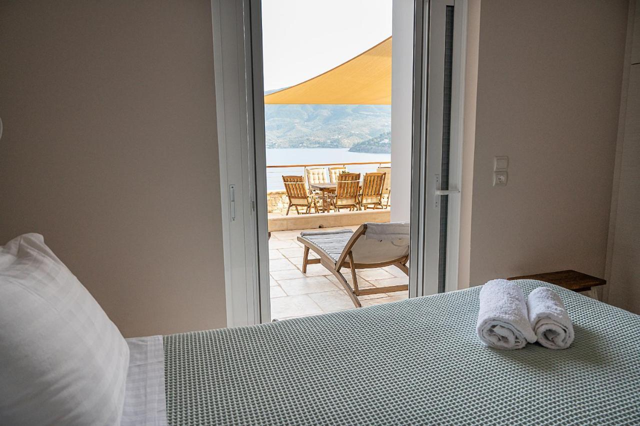Kalavria Luxury Suites, Afroditi Suite With Magnificent Sea View And Private Swimming Pool. Πόρος Εξωτερικό φωτογραφία