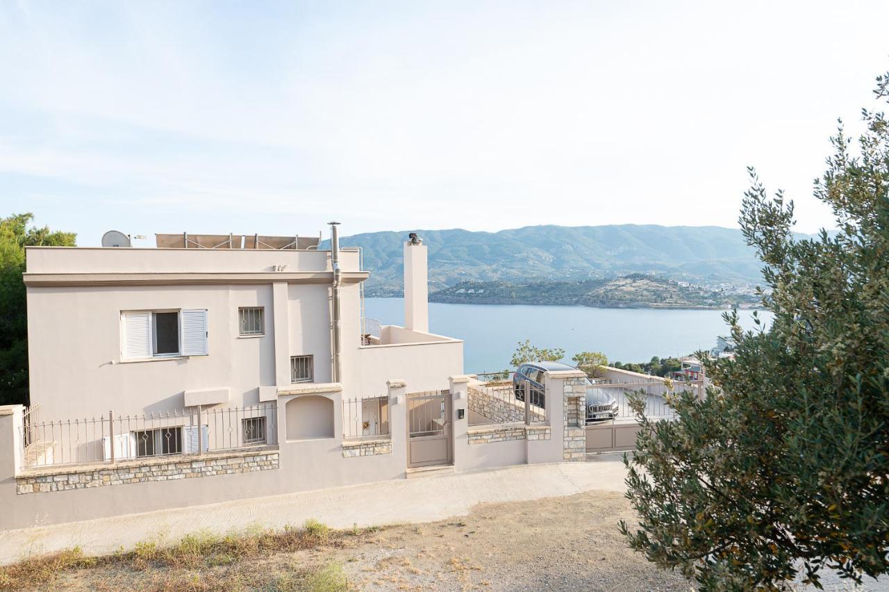 Kalavria Luxury Suites, Afroditi Suite With Magnificent Sea View And Private Swimming Pool. Πόρος Εξωτερικό φωτογραφία