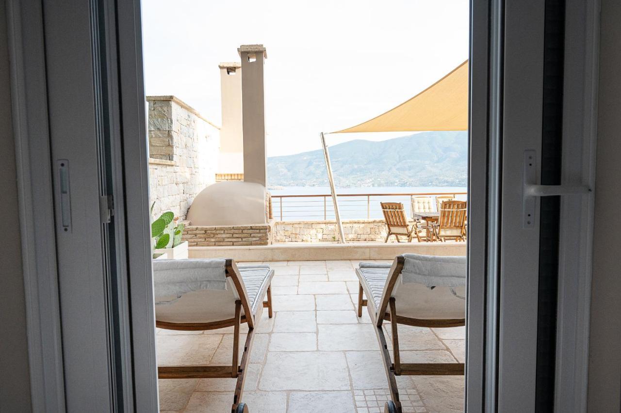 Kalavria Luxury Suites, Afroditi Suite With Magnificent Sea View And Private Swimming Pool. Πόρος Εξωτερικό φωτογραφία